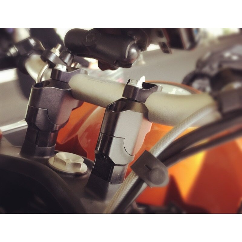 适合ktm 1050 1090 1190 1290 ADV改装车把加高码手把转接码後移