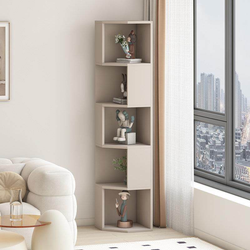 实木角柜靠墙置物架墙拐角收纳客厅卧室转角三角书架多层储物边柜,住宅家具,角柜,淘宝优惠券,粉丝福利购,淘宝优惠卷