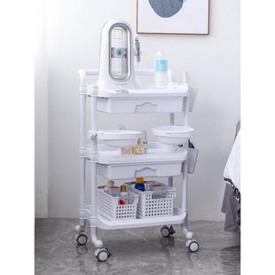 康而普美容车美容院专用小推车仪器美睫美甲美发收纳工具车置物架