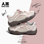 2026春夏新款 人本德训鞋 子爆款 运动休闲鞋 女款 学生百搭厚底登山鞋