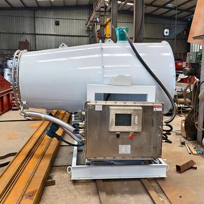 邹城30型垃圾场消毒除尘雾炮 远程雾炮机全自动现货