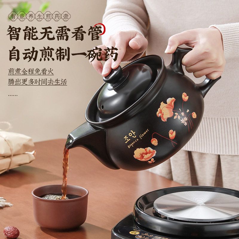 全自动煎药壶中药壶家用陶瓷电煎中医砂锅电中熬药神器锅罐煲机煮