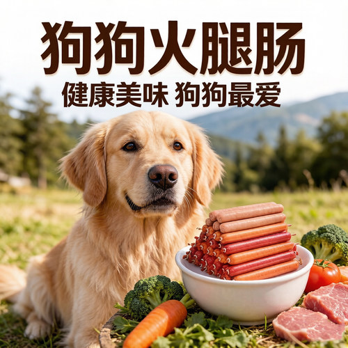 宠物洁齿火腿肠成幼犬猫通用