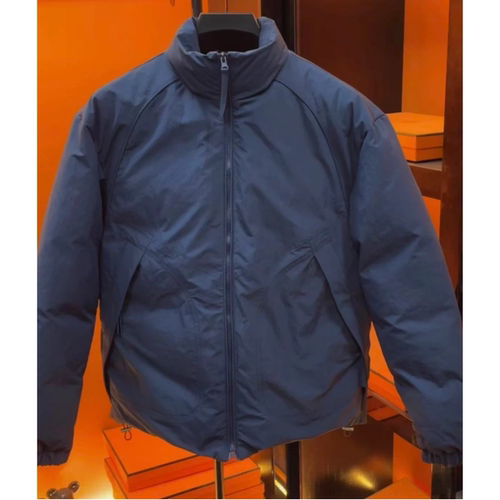 冬季简约商务风立领棉服外套