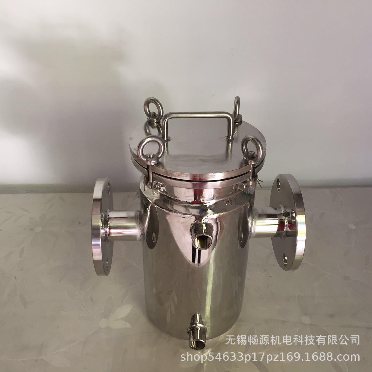 销售不锈钢篮式过滤器夹套保温过滤器管道过滤器毛发过滤器