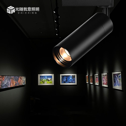 COB照画专用变焦轨道射灯