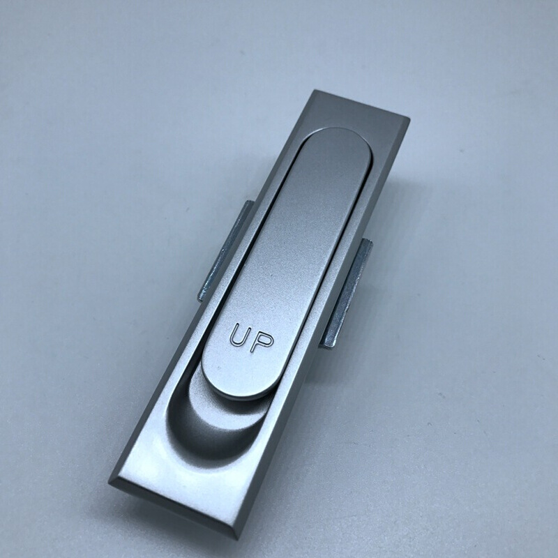 MS717-2亚光UP平面锁，电柜门锁，网络机柜机箱锁，配电箱门锁