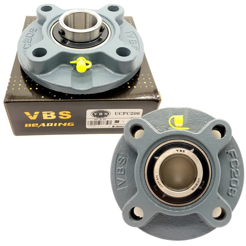 日本VBS带座外球面轴承UCFC FC 204 205 206 207 208 209 210 211