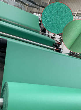 日本防水布绿色麻面pvc涂塑布防水防晒短纤涂塑帆布