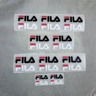 个性潮款立体硅胶热转印烫画乐标冲锋衣t恤胸标斐logo熨烫修补贴