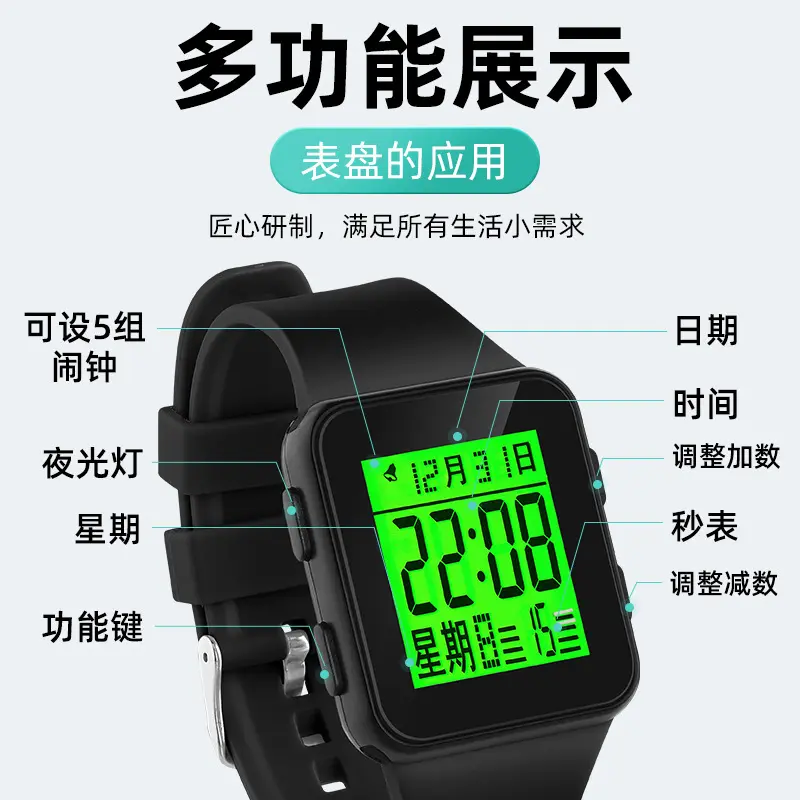厂家直销新款多功能P7白面夜光