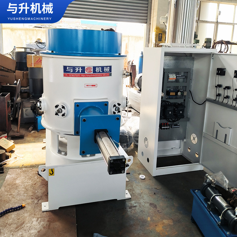 PP/PE降解塑料薄膜管材混炼团粒机 下脚料化纤材料造粒回收团粒机