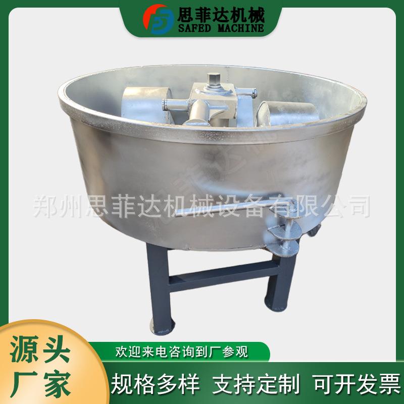 行星式轮碾搅拌机 高黏度物料混合机 800型干粉砂浆生产线