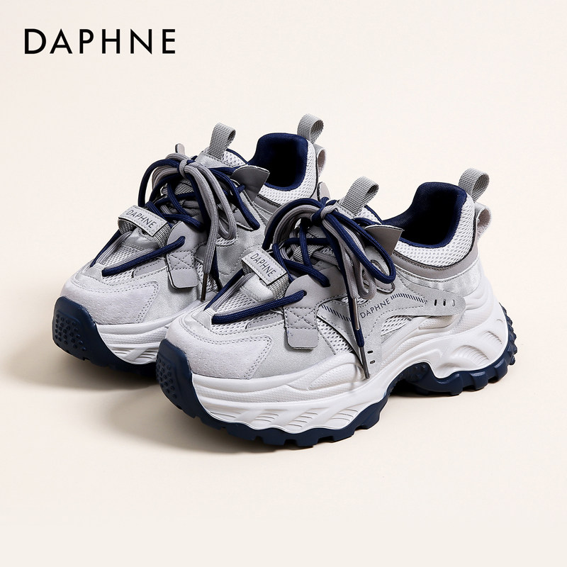 达芙妮2025秋季新款老爹鞋休闲鞋