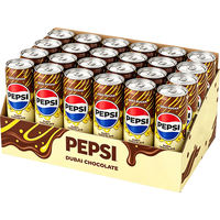 Thai imported Pepsi Dubai Chocolate-flavored carbonated drink 325ml*6 cans, a trendy and novel soda thumbnail 8