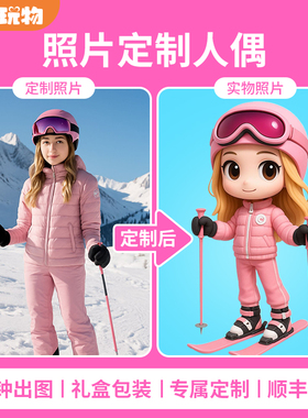 柚子玩物丨3D照片打印Q版人偶手办男女生创意盲盒定制送生日礼物
