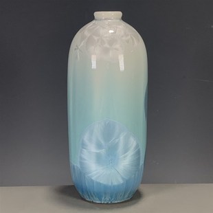 优选古董瓷器供应清雍正年制水晶窑釉花瓶饰品包老忠实传世收藏