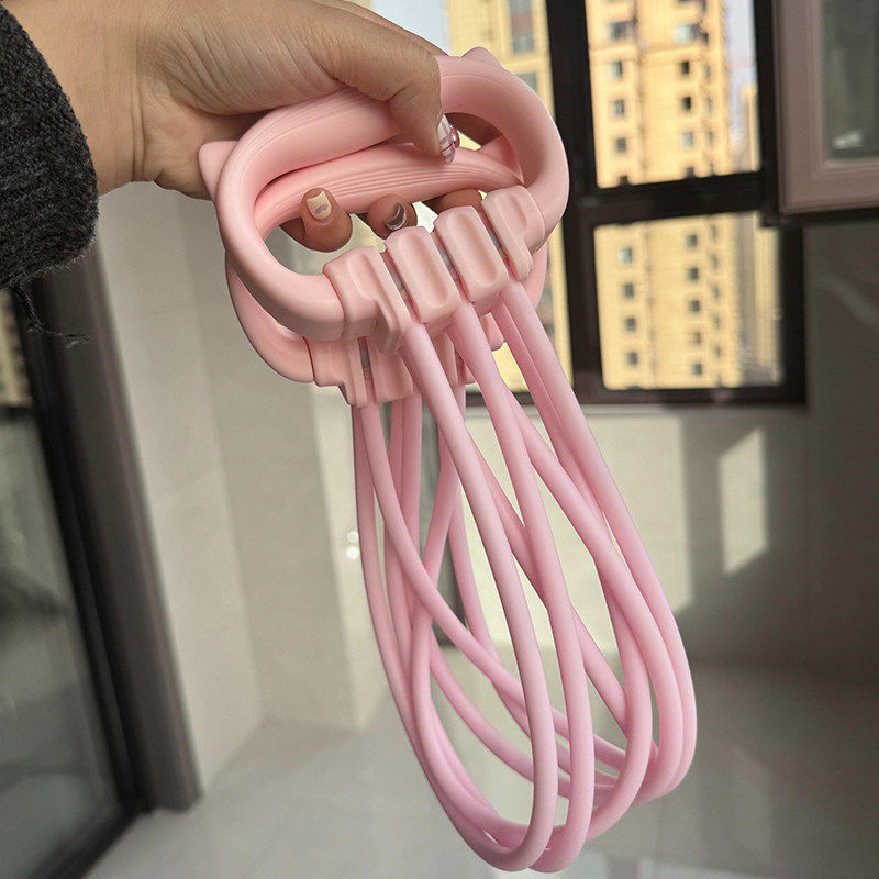 拉力带开肩美背带阻力带力量训练8字拉力器居家健身瑜伽普拉提器