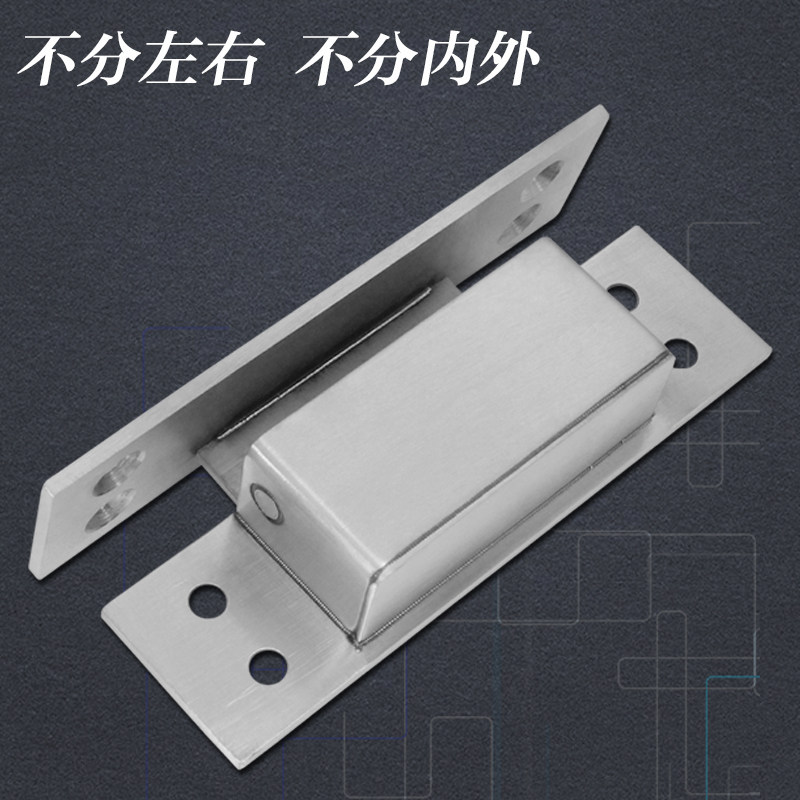 艾默304不锈钢隐形门合页暗藏式5寸暗装铰链木门外开十字隐藏折页