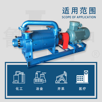 2SK-1.5B两级水环式真空泵真空泵泵组厂家供应质保一年鲁中牌