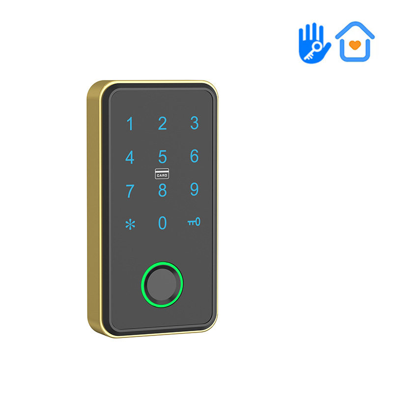 通通锁酒店指纹密码锁办公感应抽屉锁更衣储物柜锁橱柜锁电子锁