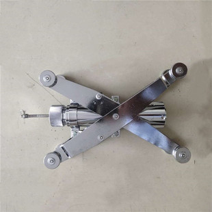 成德大小规格内壁喷砂设备 钢管内壁除锈喷砂机 碳化硼喷嘴喷砂器