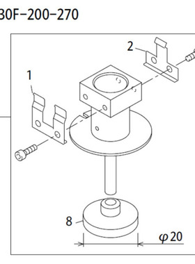 现货直销QP242 243贴片机吸嘴ABHPN6309 20.0圆盘不带反光纸吸嘴