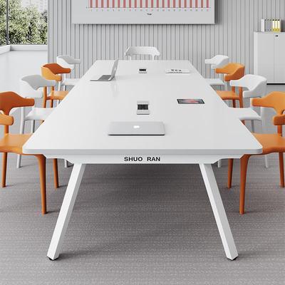 需定制会议桌长桌简约现代会议室桌椅组合小型洽谈培训桌长条阅读