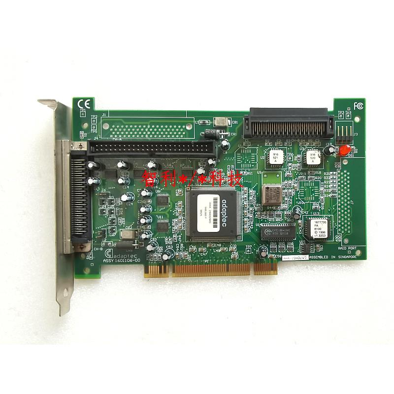 原装Adaptec AHA-2940UWD 内50针 68针接口 PCI SCSI卡 现货
