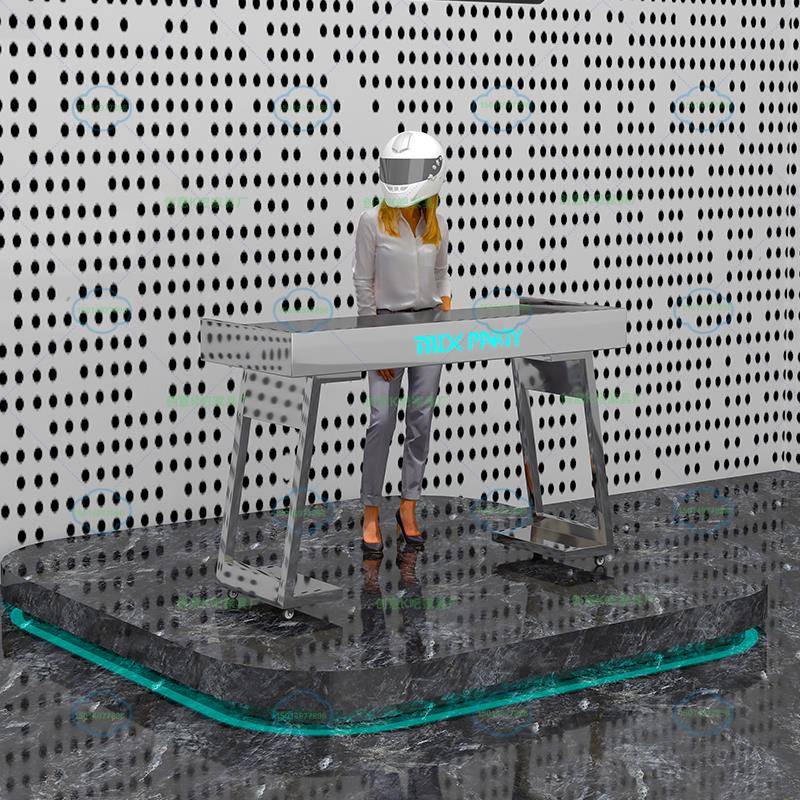 需定制酒吧移动dj台简约ktv包房派对发光打碟台桌电音调音打碟机