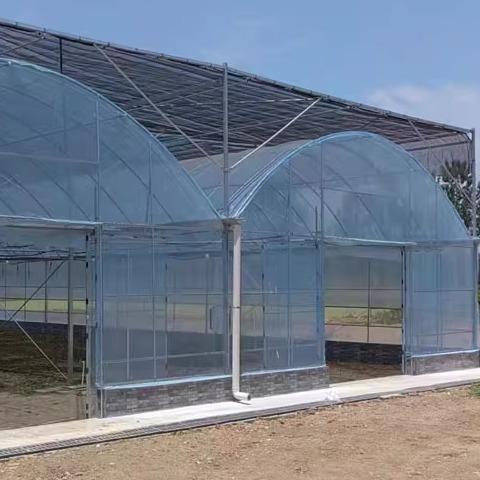 大棚钢管骨架养殖大棚配件定制椭圆管大棚蔬菜种植小型保暖双十一