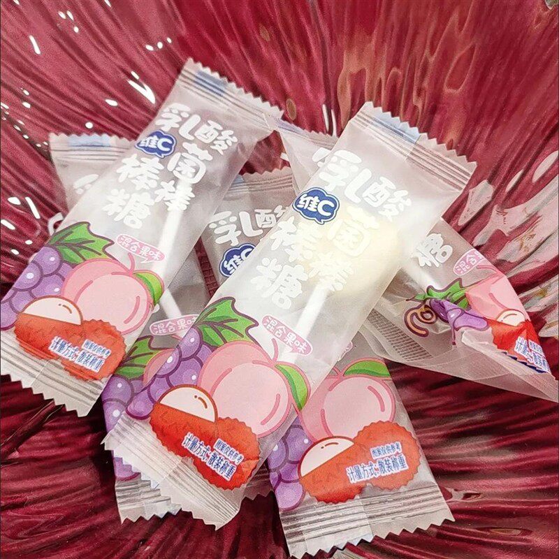 乳酸菌维C棒棒糖儿童节糖果硬糖水果味高颜值送人解馋小零食