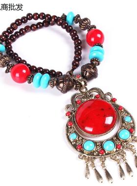 藏族服饰配件民族风项链