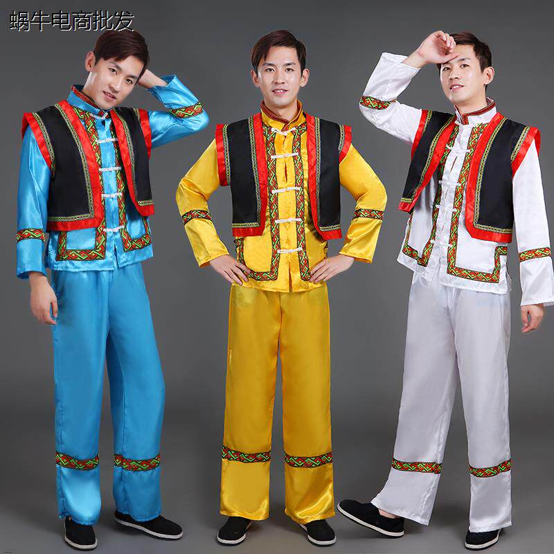 广西壮族服装男民族风云