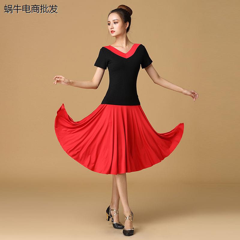 广场舞服装新款套装短袖