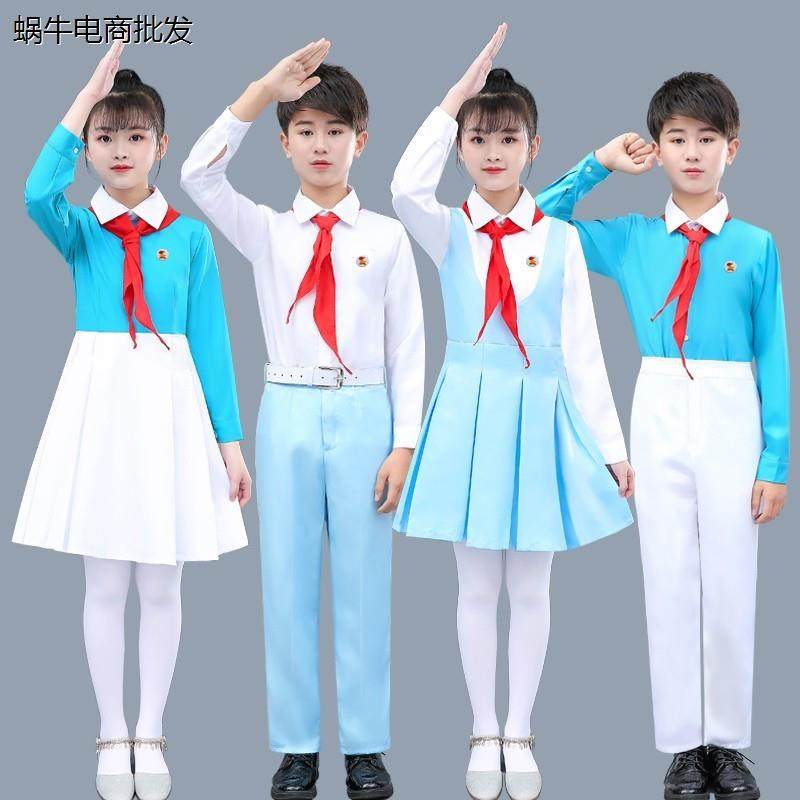 儿童诗朗诵演出服少年有