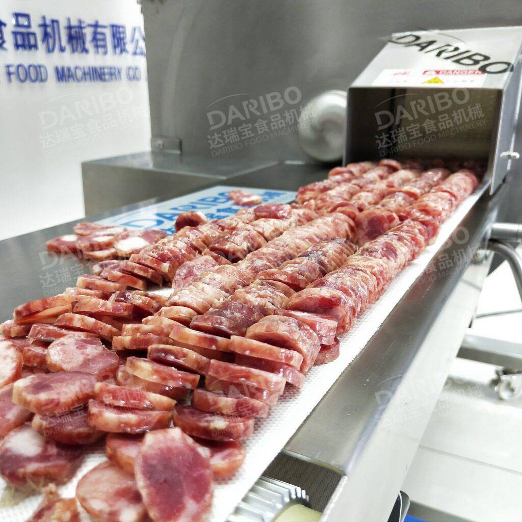 l熟肉切片机梅菜扣肉切片机烧鹅卤鹅切块机腊肉香肠腊肠切片机