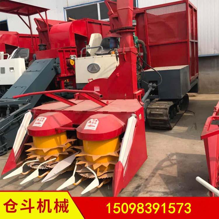 履带自走式青储机转盘农业机械秸秆剪刀收割青储机