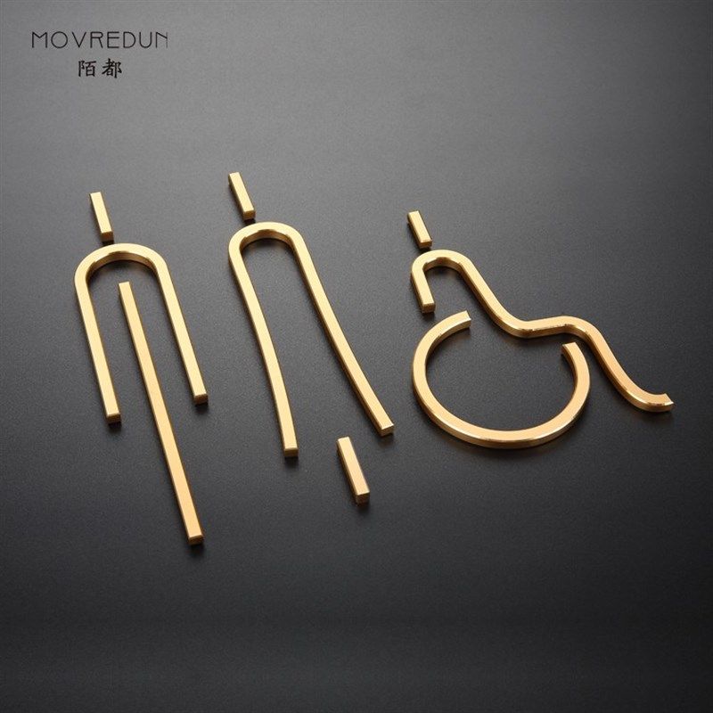 优选个性洗手间标识牌酒店民宿商场金属铝厕所门牌无障碍间第三卫