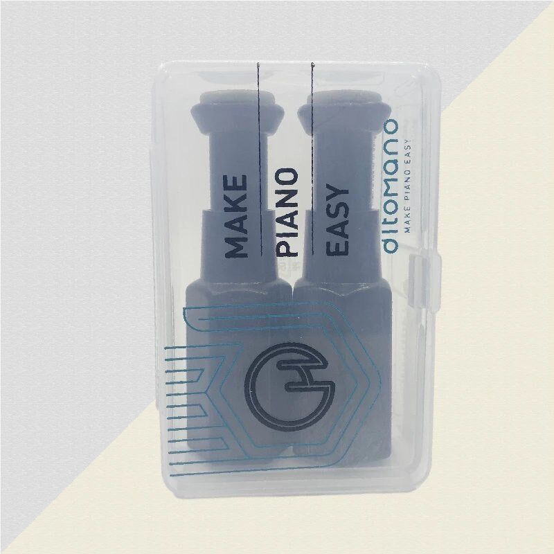优选ditomano钢琴手指练习器基础重量配件两个装黑色高按键!(仅按