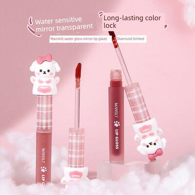 女童小孩子宝宝婴儿儿童口红小女孩专用无毒套装公主粉色食用不可