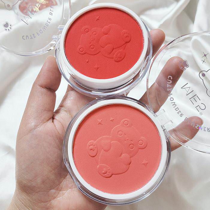 儿童舞台妆大红色腮红胭脂成人团体学校化妆品彩妆 好上色带刷子