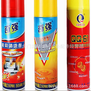 广州奇强模具顶针油白色绿色透明防锈剂 清洗剂脱模剂离型剂油性