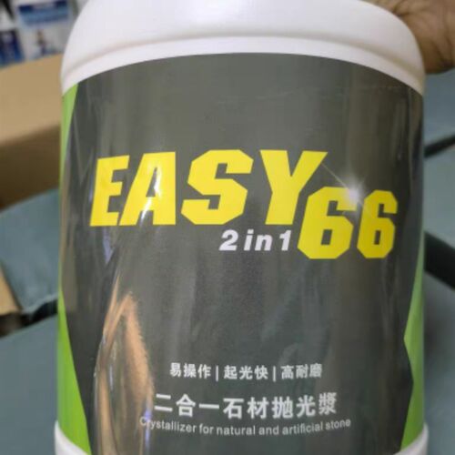 雅伦EASY66二合一抛光浆大理石晶D面上光封釉液石材保养护理镜面