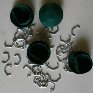 荷兰网铁丝网围栏网p门果园养殖养鸡隔离护栏网卡扣钳子配件