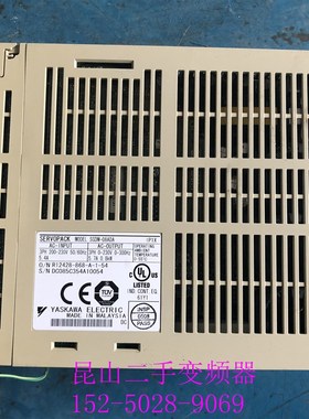 原装安川驱动器SGDM-08ADuA SGDM-08ADA-V 0.8KW现货89成新