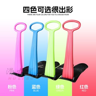 折叠单板滑c雪板儿童加厚滑沙滑草板雪地爬犁滑冰雪橇车户外滑雪