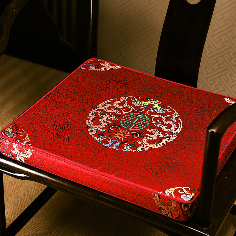 中式椅子坐垫茶椅垫圈椅座垫