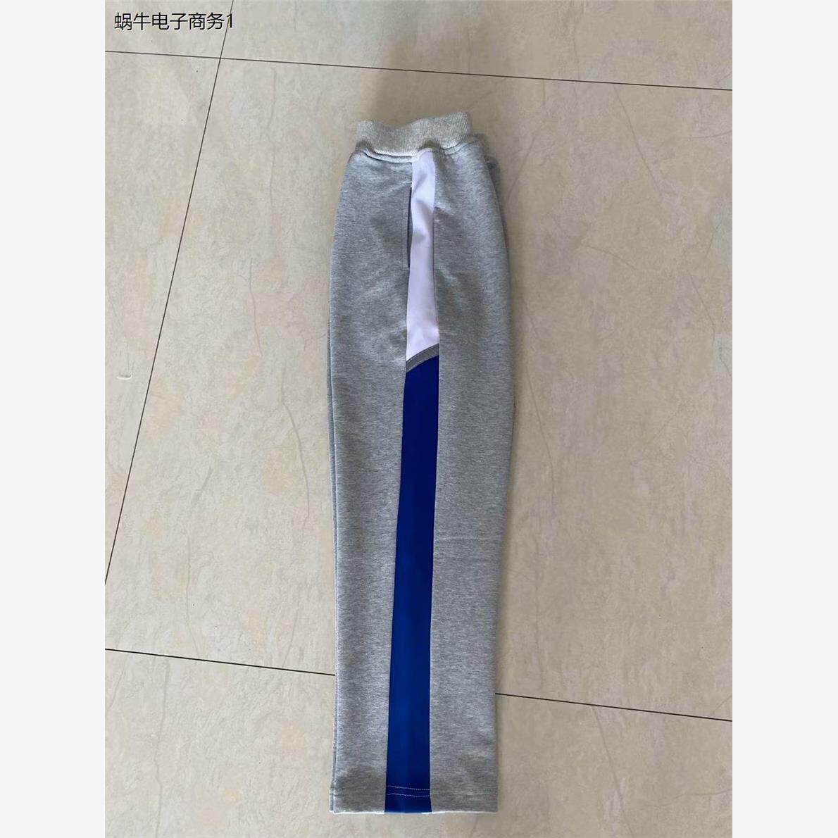 春秋中小学生男女校服灰