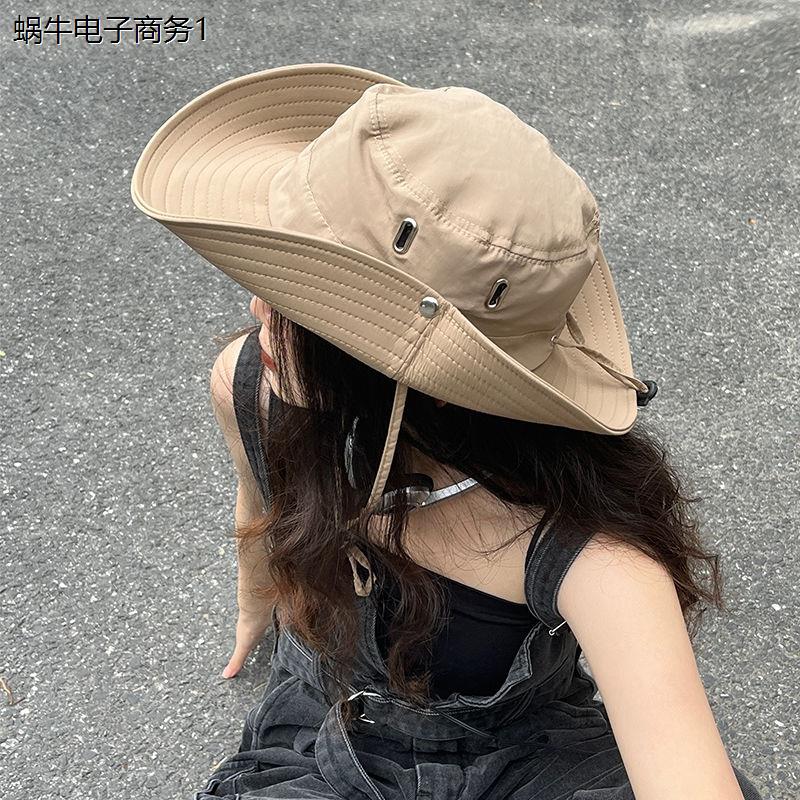 西部牛仔帽渔夫帽男女夏